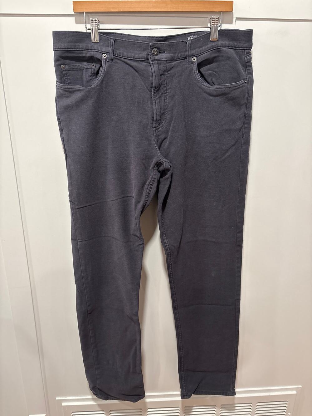 Faherty Men's Jeans Dark Gray Size 36